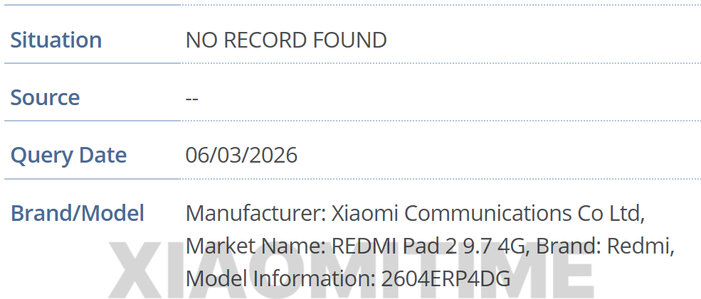 REDMI Pad 2 9.7 4G