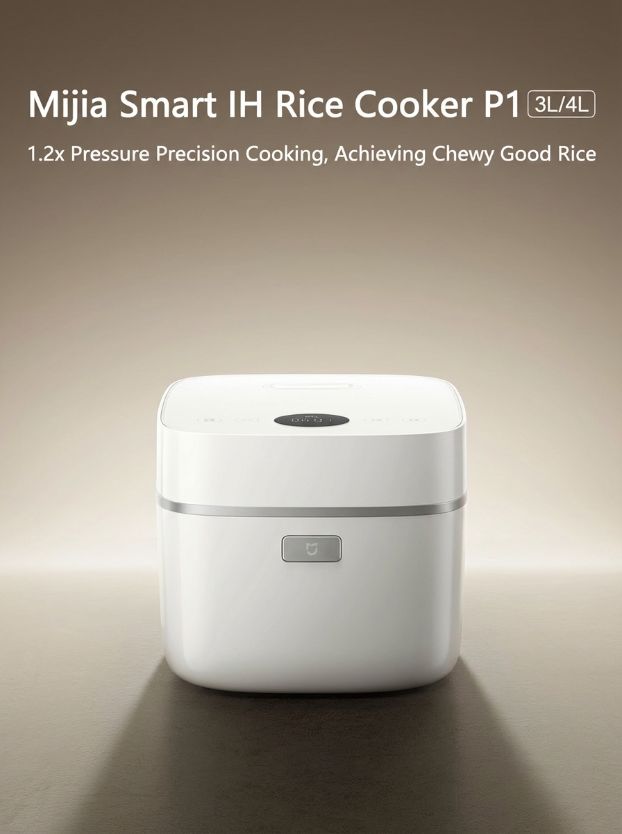 Xiaomi lanza la arrocera Mijia Smart IH P1 4L 4
