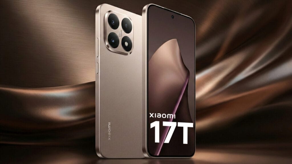 Diseño conceptual del Xiaomi 17T