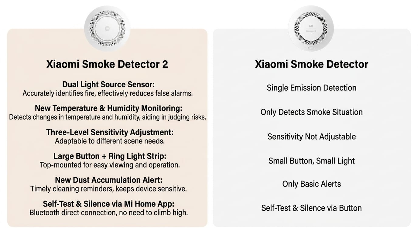 Detector de humo Xiaomi 2