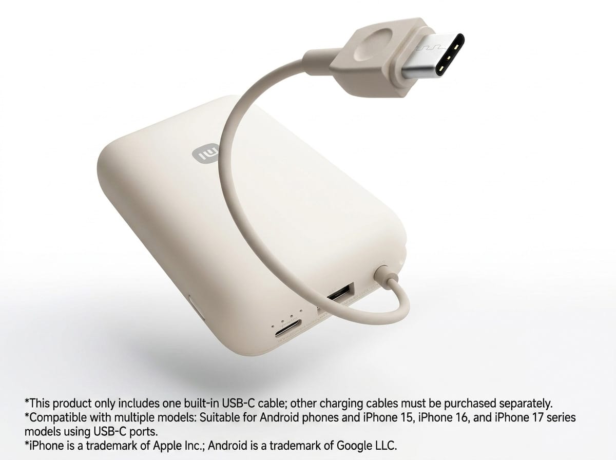 Xiaomi 10000 mAh Pocket Edition - cuarta imagen