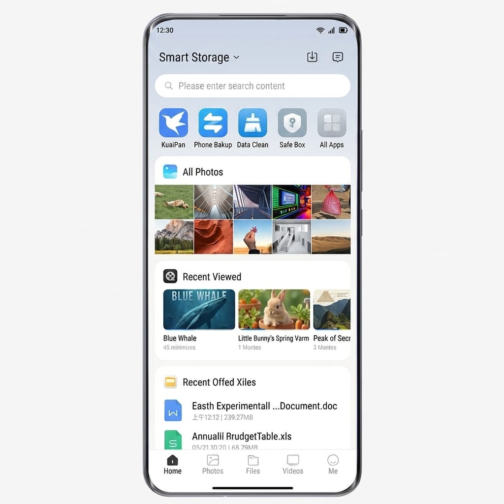 Almacenamiento inteligente Xiaomi – diseño