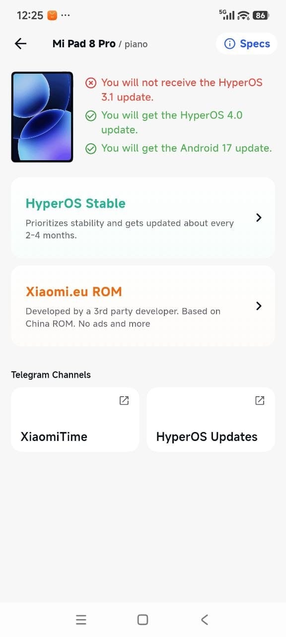 HyperOS 4 verificación de elegibilidad detalle