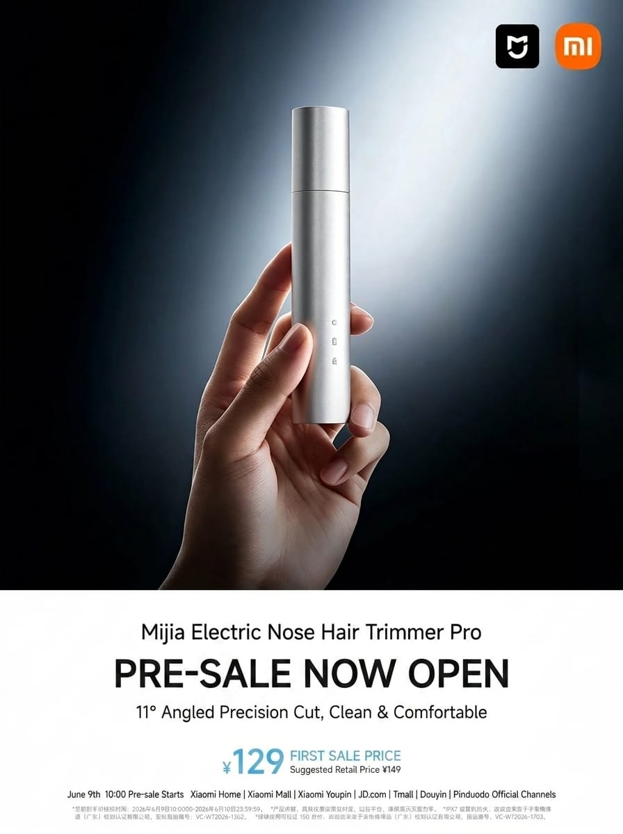 Xiaomi Pro cortapelos de nariz