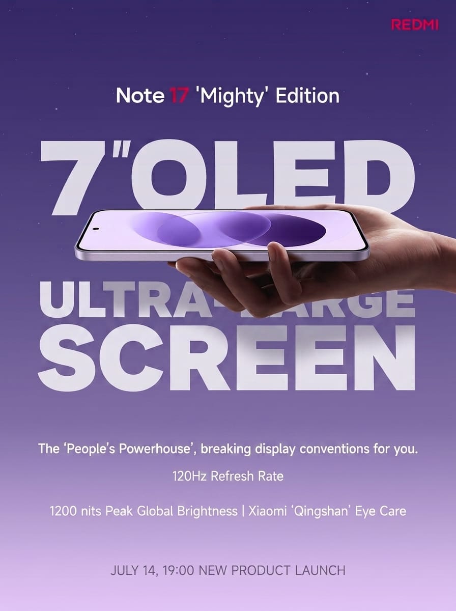 Xiaomi Redmi Note 17 póster 2