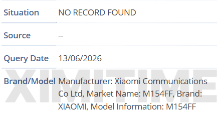 Xiaomi 18 certificación CMIIT detalle