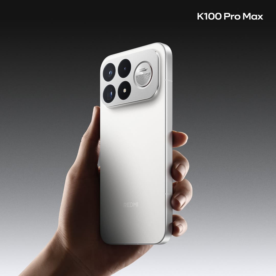 REDMI K100 Pro Max - color blanco revelado 2