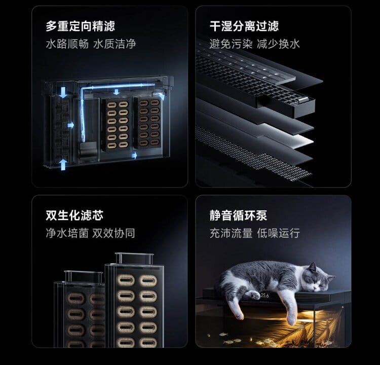 Xiaomi Launches Mijia Smart Fish Tank 2 Pro with Auto Feeding at About $85