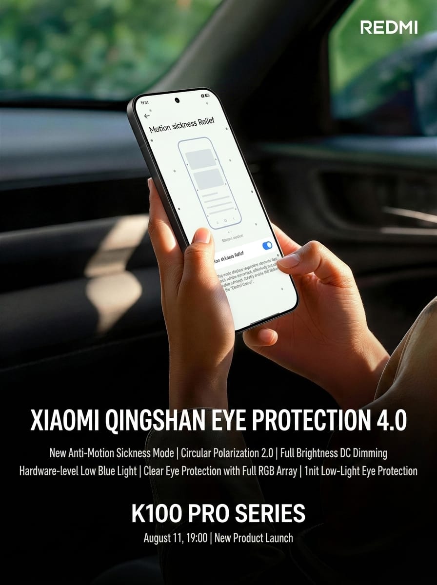 REDMI K100 Pro Max diseño