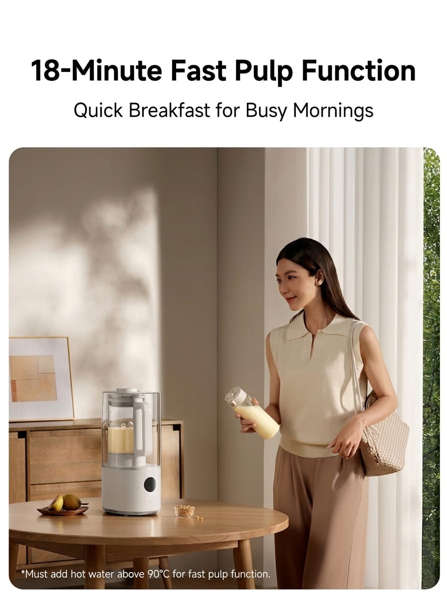 Mijia Blender 3 seguridad y diseño
