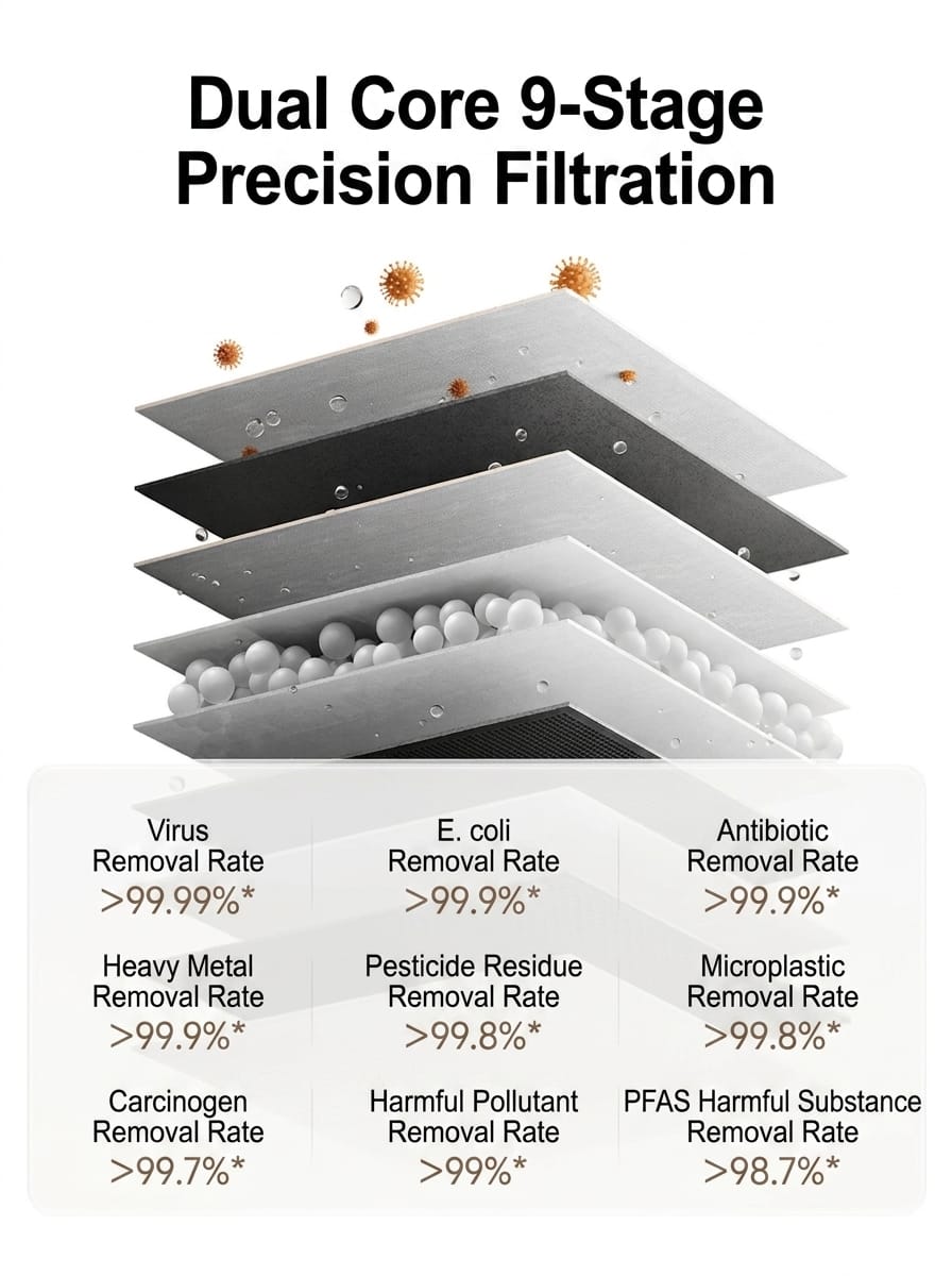 Mijia Fukuang Water Purifier 2 - detalle