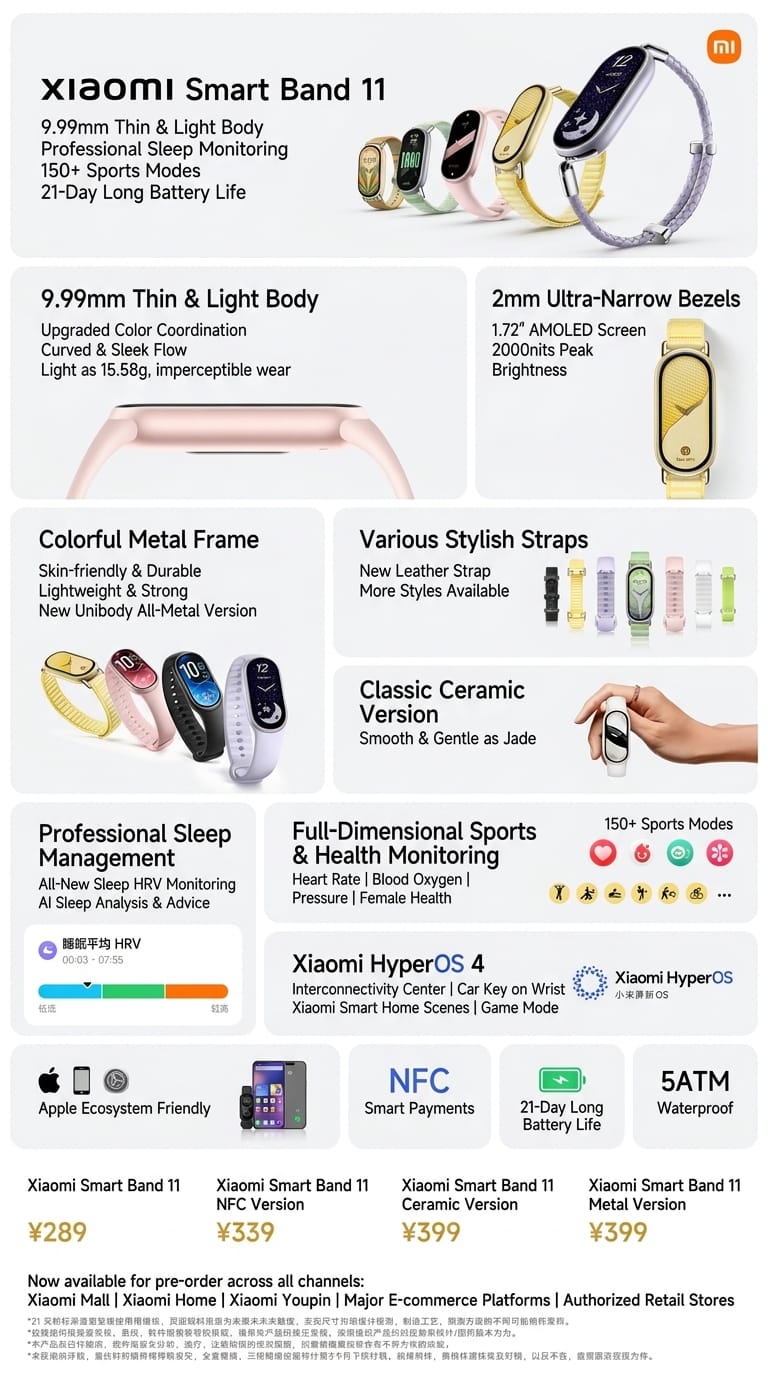 Xiaomi Band 11