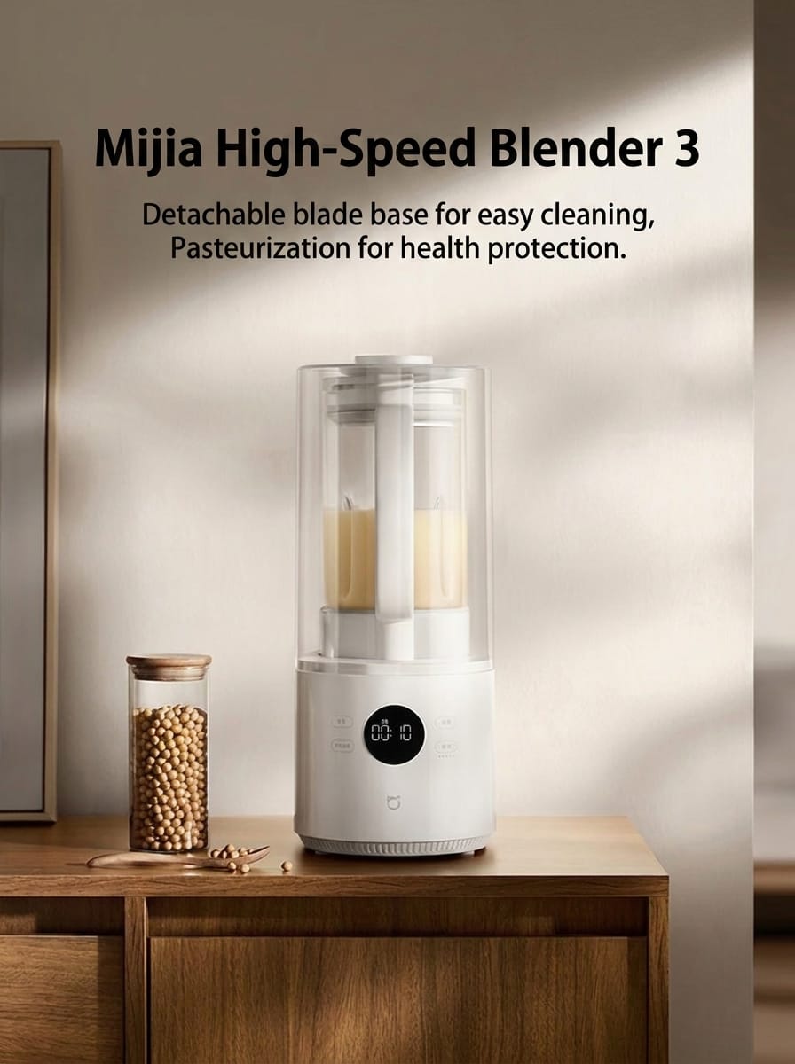 Mijia Blender 3 reducción de ruido 13 capas