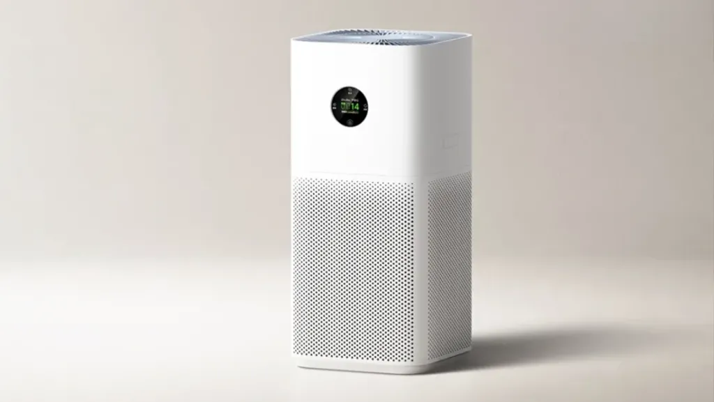 Air Purifier 6C - live formaldehyde display