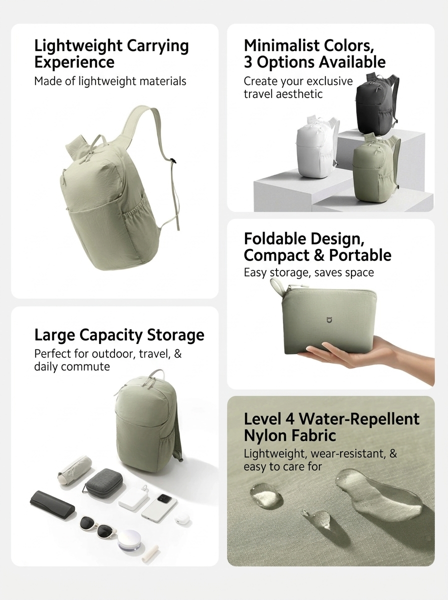 Mijia mochila ligera - 926