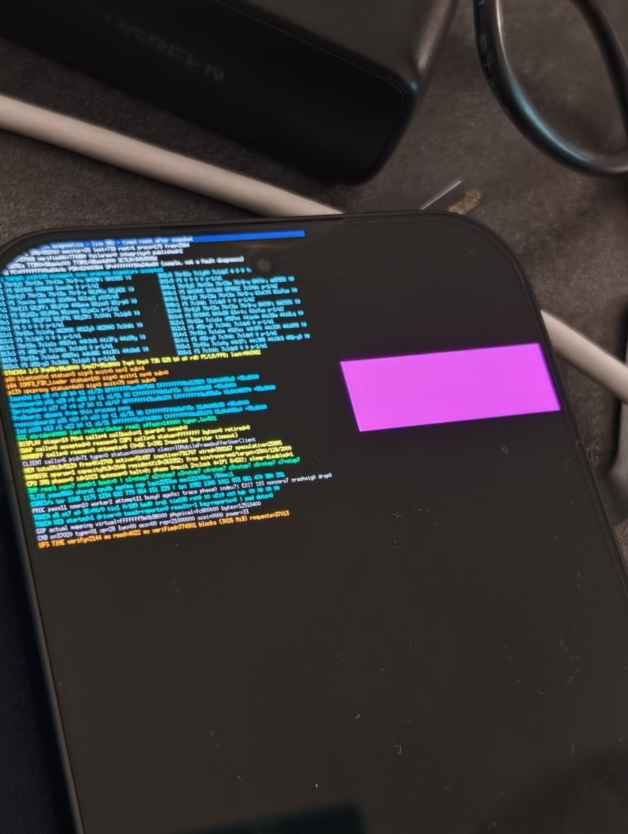 Pruebas de iOS 17 en el REDMI K90 Pro Max